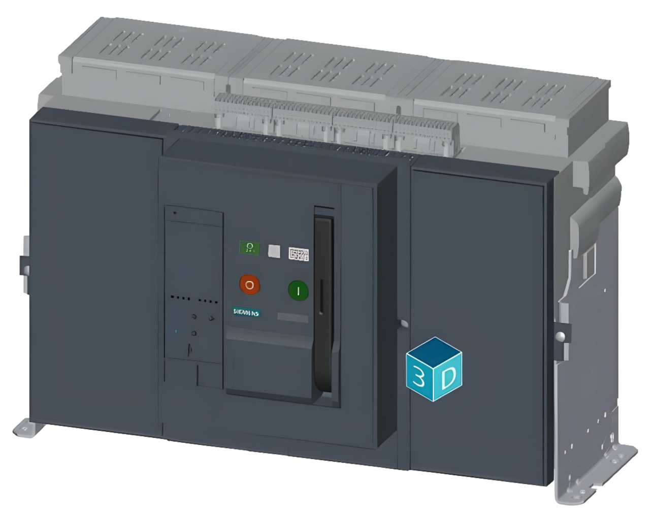 Siemens 3WA1363-5AB41-0AA0 6300A 100/85 kA Açık Tip Şalter