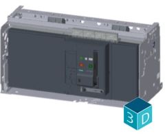 Siemens 3WA1363-5AB41-0AA0 6300A 100/85 kA Açık Tip Şalter