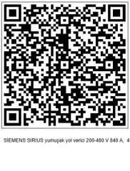 Siemens Sirius 3RW5554-6HA14   840A Yumuşak Yol Verici