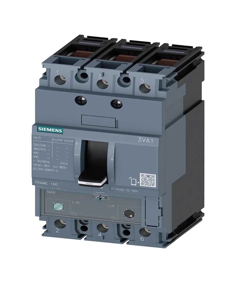 Siemens Kompakt Şalter 16A – 3VA1 Serisi 3VA1196-6EF36-0AA0