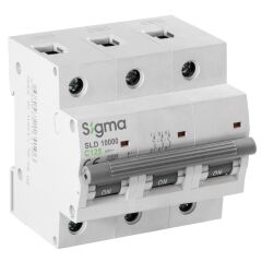 SİGMA SMD10000 10kA ( C 63A ) 3 Kutuplu Otomatik Sigorta