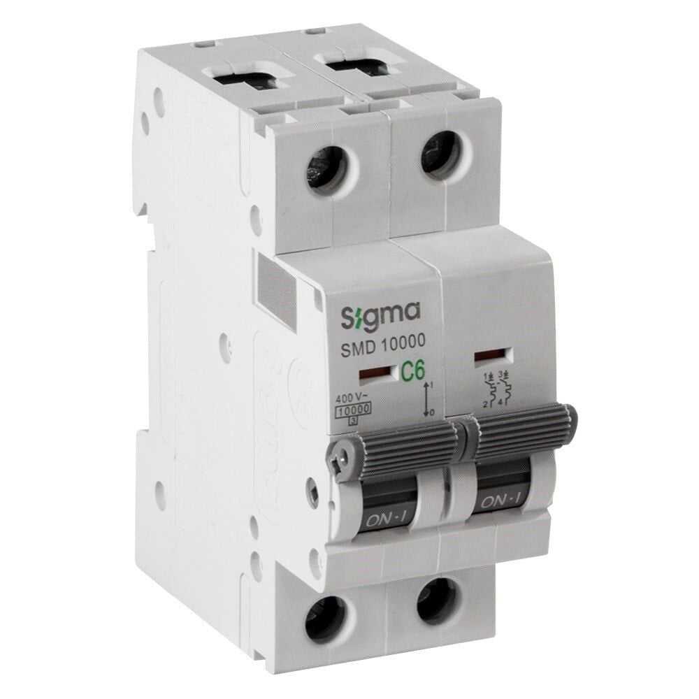 SİGMA 4SM250C -SND3000 3kA ( C 50A ) 2 Kutuplu Otomatik Sigorta