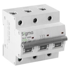 SİGMA 4SM350C -SND3000 3kA ( C 50A ) 3 Kutuplu Otomatik Sigorta