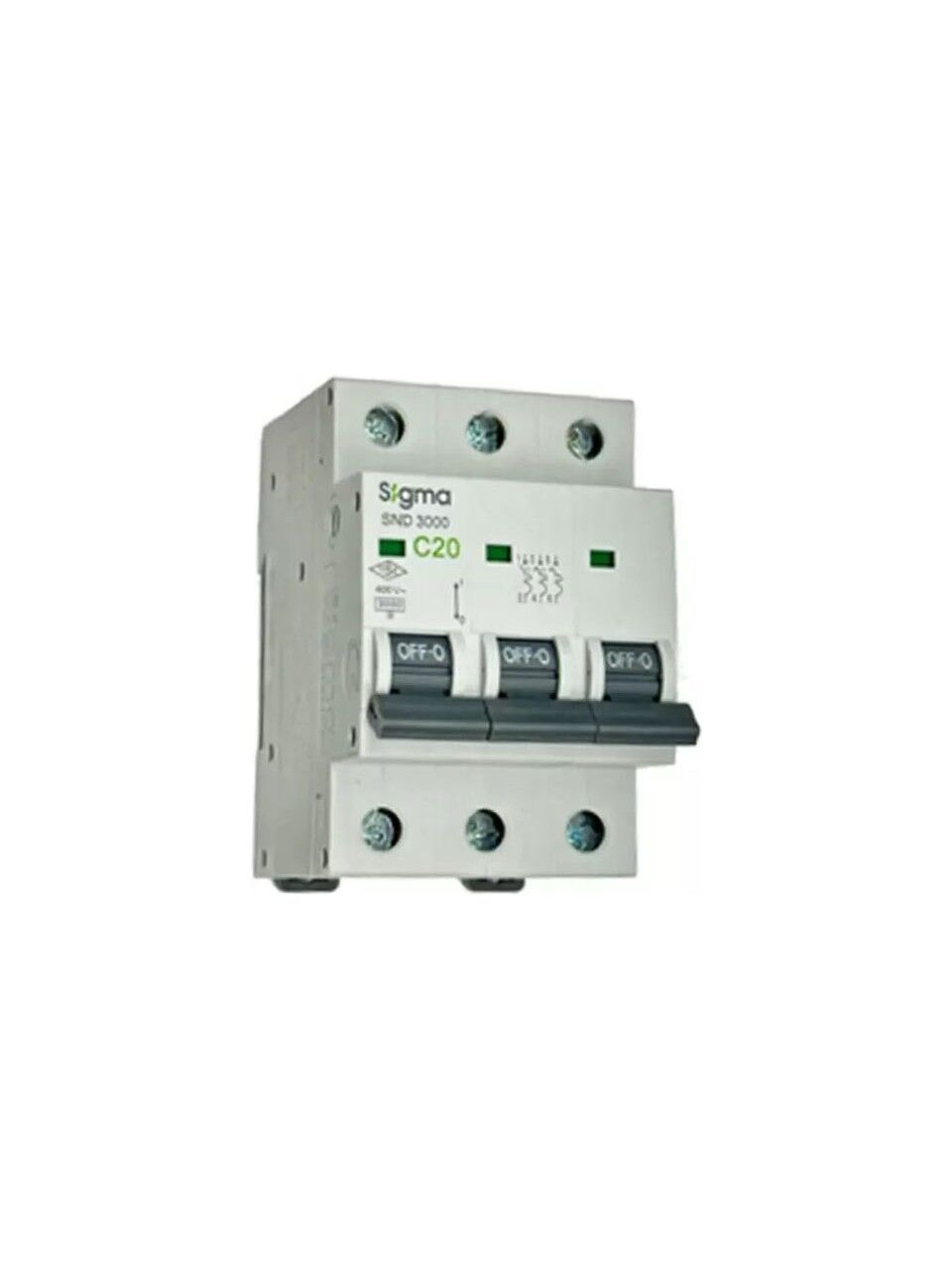 SİGMA SND4500 4.5 KA 3P C40 OTOMATİK SİGORTA