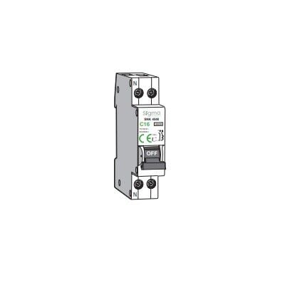 SİGMA SNK4500 4.5 KA  C10   1P+N  Otomatik Sigorta