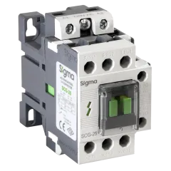 SİGMA SCG32   (32A) 15 KW  1NO+1NC 230 V  3 Kutuplu  AC GÜÇ KONTAKTÖRÜ