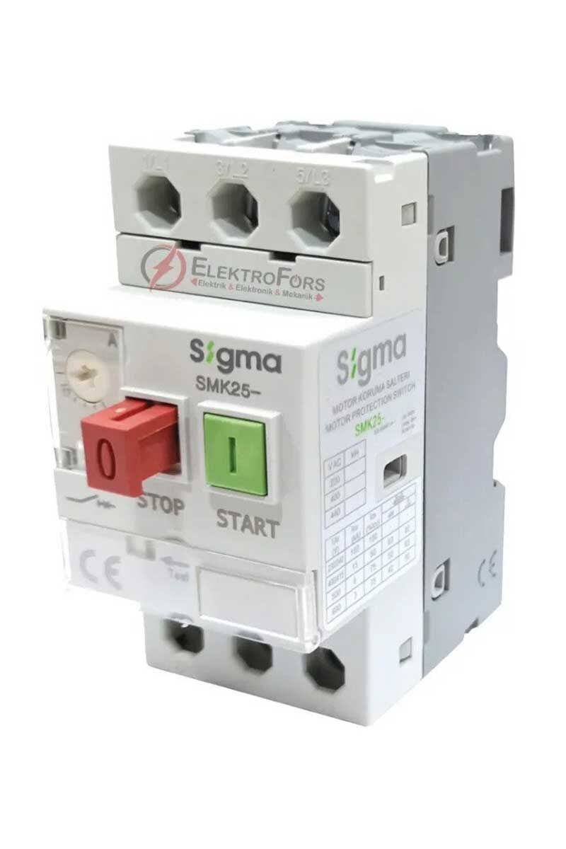 SİGMA SMK-25 1,00-1,60 A Motor Koruma Şalteri 100kA